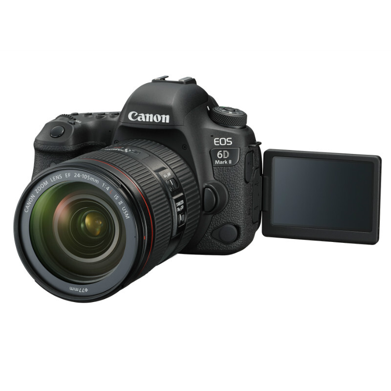 佳能Canon EOS 6D Mark II 单反套机套装(含EF24-105mmf+ 128GSD卡+相机 